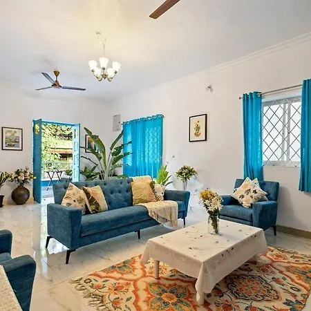 Oceanblue 2Bhk Siolim Lazydazestays